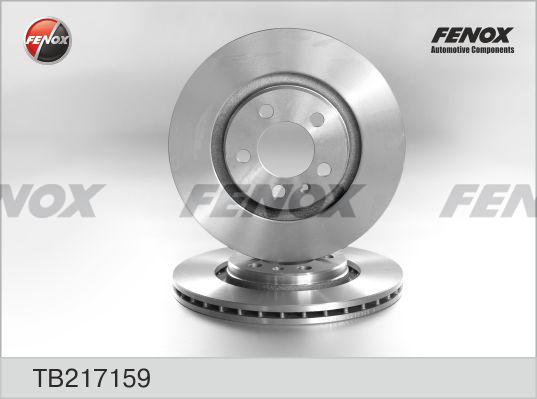 Fenox TB217159 - Гальмівний диск autocars.com.ua