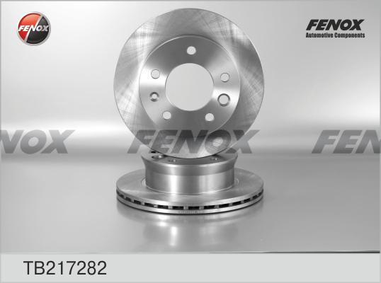 Fenox TB217282 - Гальмівний диск autocars.com.ua