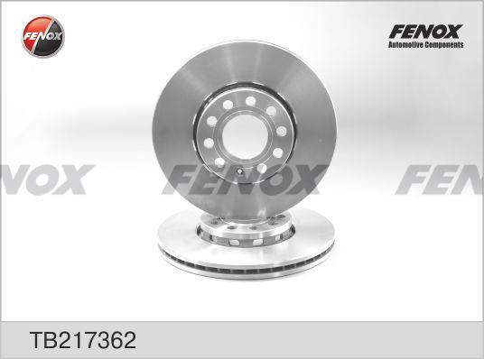 Fenox TB217362 - Гальмівний диск autocars.com.ua