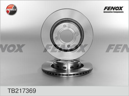 Fenox TB217369 - Тормозной диск autodnr.net