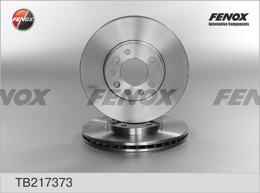 Fenox TB217373 - Гальмівний диск autocars.com.ua