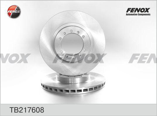 Fenox TB217608 - Тормозной диск avtokuzovplus.com.ua