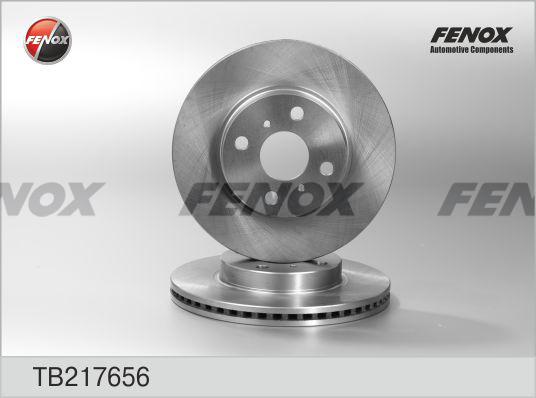 Fenox TB217656 - Тормозной диск autodnr.net