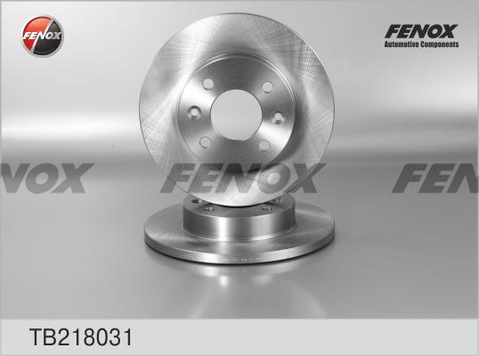 Fenox TB218031 - Диск торм.Renault Logan autodnr.net