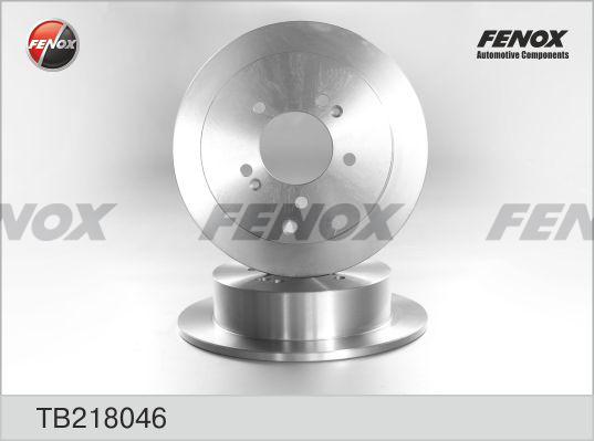 Fenox TB218046 - Тормозной диск autodnr.net