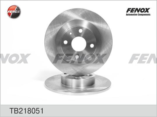 Fenox TB218051 - Тормозной диск autodnr.net