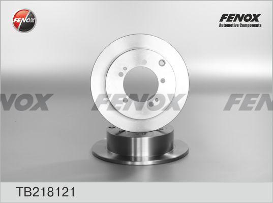 Fenox TB218121 - Тормозной диск avtokuzovplus.com.ua