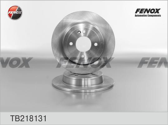 Fenox TB218131 - Тормозной диск avtokuzovplus.com.ua