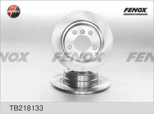 Fenox TB218133 - Гальмівний диск autocars.com.ua