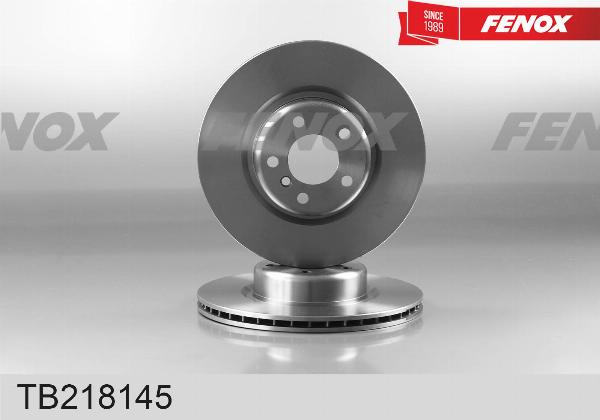Fenox TB218145 - Гальмівний диск autocars.com.ua