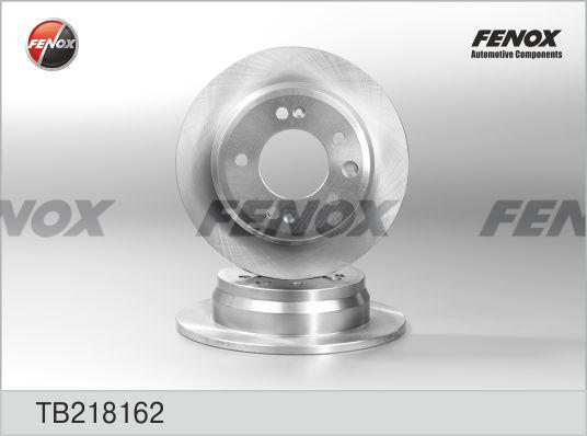 Fenox TB218162 - Гальмівний диск autocars.com.ua