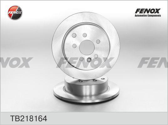 Fenox TB218164 - Тормозной диск avtokuzovplus.com.ua