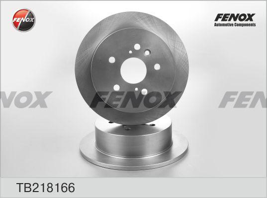 Fenox TB218166 - Тормозной диск autodnr.net