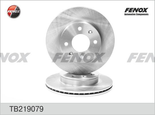 Fenox TB219079 - Тормозной диск avtokuzovplus.com.ua