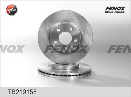 Fenox TB219155 - Тормозной диск autodnr.net