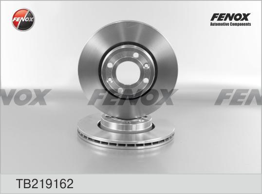 Fenox TB219162 - Диск торм.Renault Clio III autodnr.net