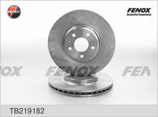 Fenox TB219182 - Тормозной диск autodnr.net