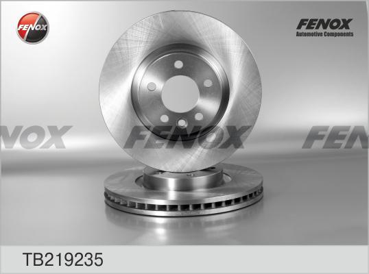 Fenox TB219235 - Гальмівний диск autocars.com.ua