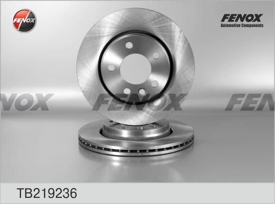 Fenox TB219236 - Тормозной диск avtokuzovplus.com.ua