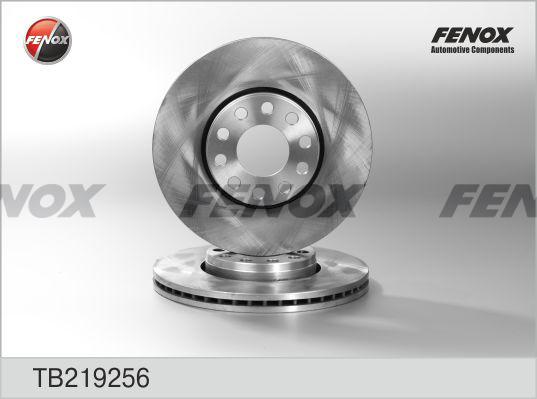 Fenox TB219256 - Гальмівний диск autocars.com.ua