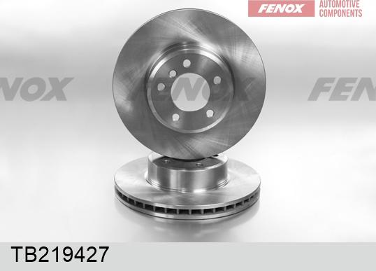 Fenox TB219427 - Тормозной диск avtokuzovplus.com.ua