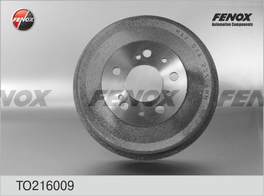 Fenox to216009 - Тормозной барабан autodnr.net