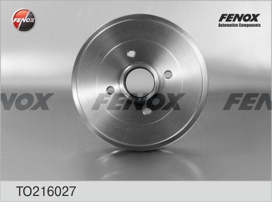 Fenox TO216027 - Тормозной барабан autodnr.net