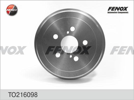 Fenox TO216098 - Тормозной барабан autodnr.net
