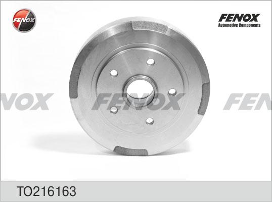 Fenox TO216163 - Гальмівний барабан autocars.com.ua