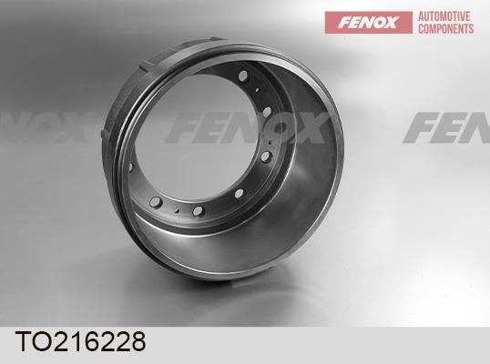 Fenox TO216228 - Гальмівний барабан autocars.com.ua