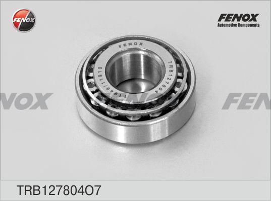 Fenox trb127804o7 - Комплект подшипника ступицы колеса autodnr.net