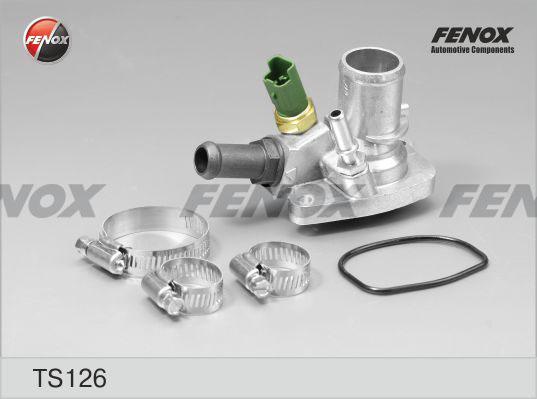 Fenox TS126 - Термостат, охолоджуюча рідина autocars.com.ua