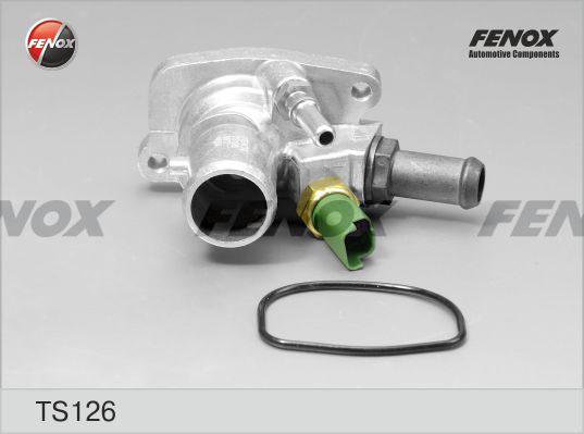 Fenox TS126 - Термостат, охолоджуюча рідина autocars.com.ua