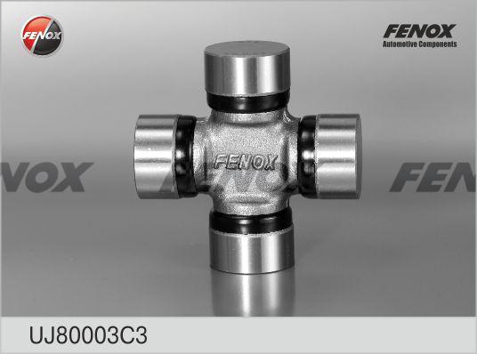 Fenox UJ80003C3 - Шарнір, колонка рульового управління autocars.com.ua