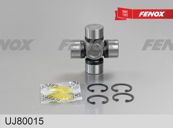 Fenox UJ80015 - Шарнір, поздовжній вал autocars.com.ua