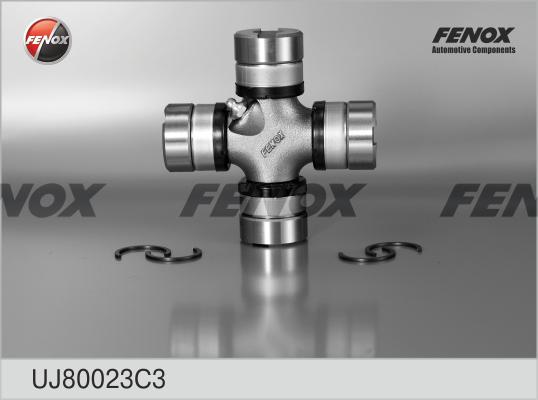 Fenox UJ80023C3 - Шарнір, колонка рульового управління autocars.com.ua