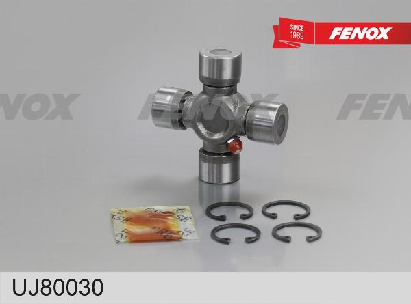 Fenox UJ80030 - Шарнір, поздовжній вал autocars.com.ua