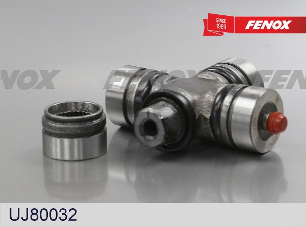 Fenox UJ80032 - Шарнір, поздовжній вал autocars.com.ua