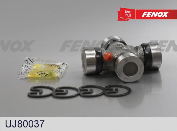 Fenox UJ80037 - Шарнір, поздовжній вал autocars.com.ua