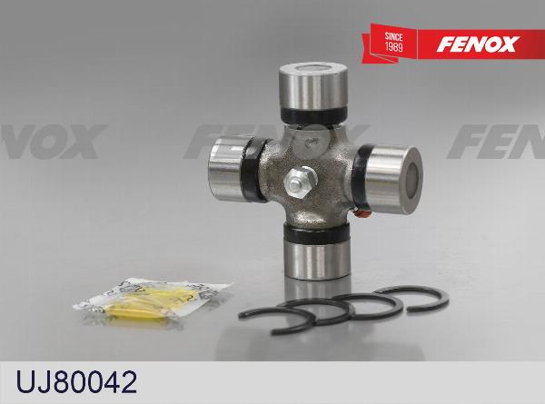 Fenox UJ80042 - Шарнір, поздовжній вал autocars.com.ua