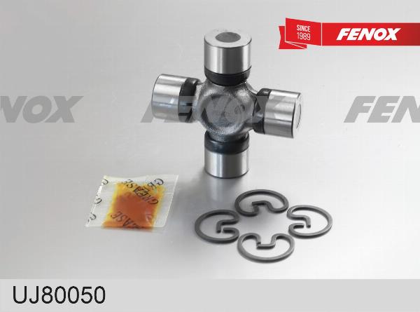 Fenox UJ80050 - Шарнір, поздовжній вал autocars.com.ua