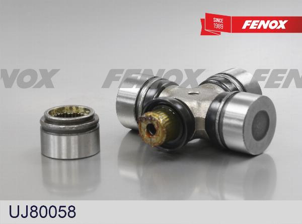 Fenox UJ80058 - Шарнір, поздовжній вал autocars.com.ua