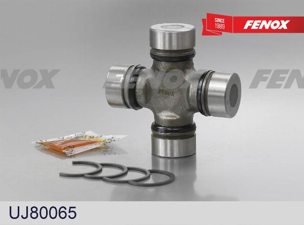 Fenox UJ80065 - Шарнір, поздовжній вал autocars.com.ua