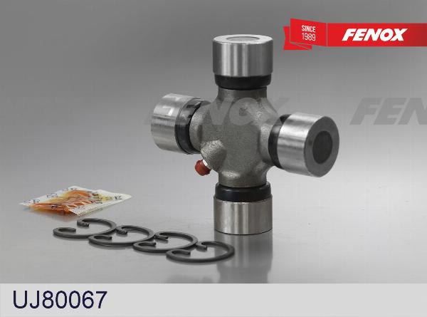 Fenox UJ80067 - Шарнір, поздовжній вал autocars.com.ua