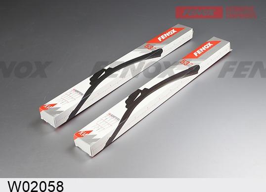 Fenox W02058 - Щітка склоочисника autocars.com.ua