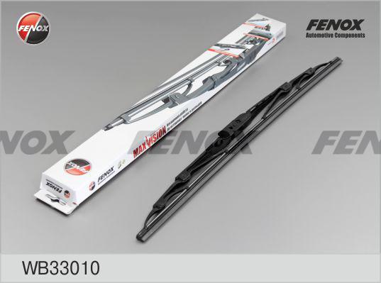 Fenox WB33010 - Щетка стеклоочист.крюк  каркас.щетка autodnr.net