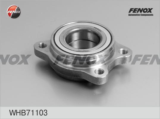 Fenox WHB71103 - Ступица колеса, поворотный кулак autodnr.net