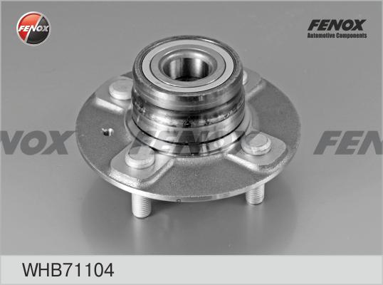 Fenox WHB71104 - Ступица колеса, поворотный кулак autodnr.net
