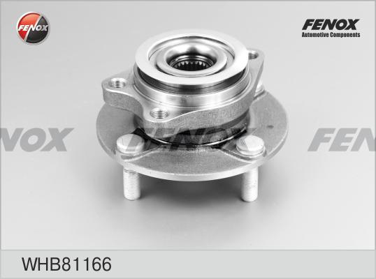 Fenox WHB81166 - Ступица колеса, поворотный кулак autodnr.net