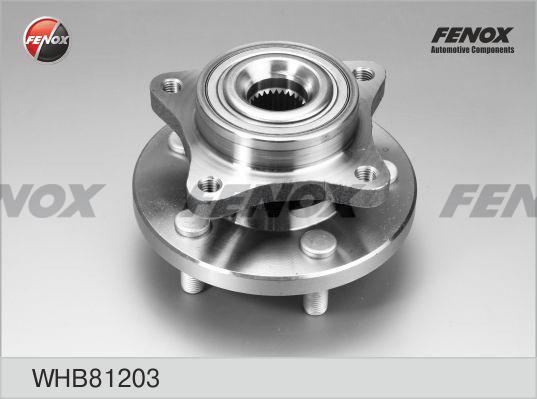 Fenox WHB81203 - Ступица колеса, поворотный кулак autodnr.net